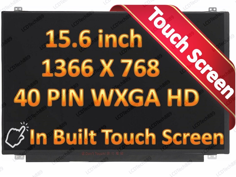 NEW 15.6" Dell Inspiron PFKJJ Touch Screen + Digitizer HD LCD LED Display