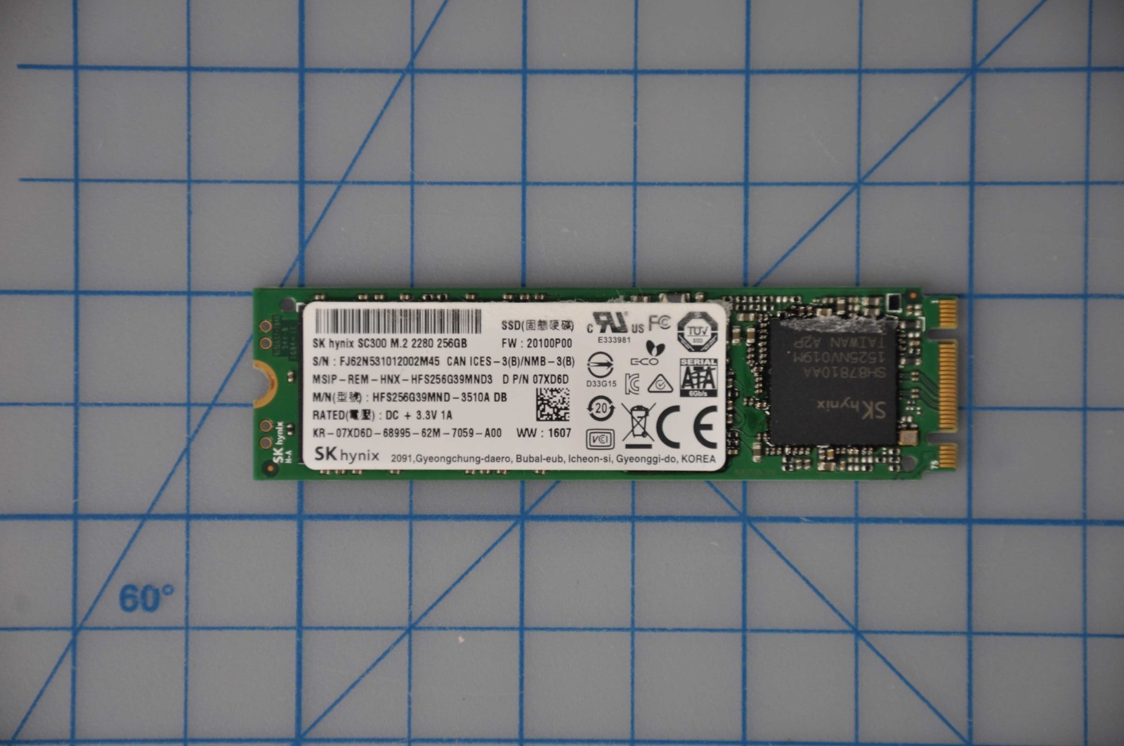 DELL - SSD M.2 256GB USED 7XD6D