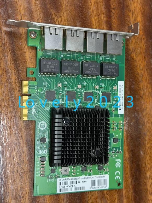 1pc used LR-Link(R)PCle x4 Quad-Port 92T4380