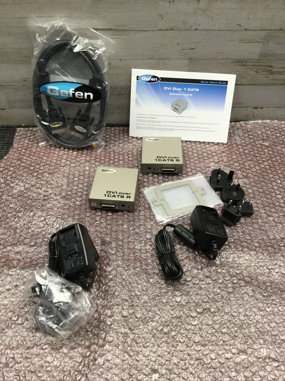 New Gefen DVI Over CAT6 Extender - NIB (EXT-DVI-1CAT6R)