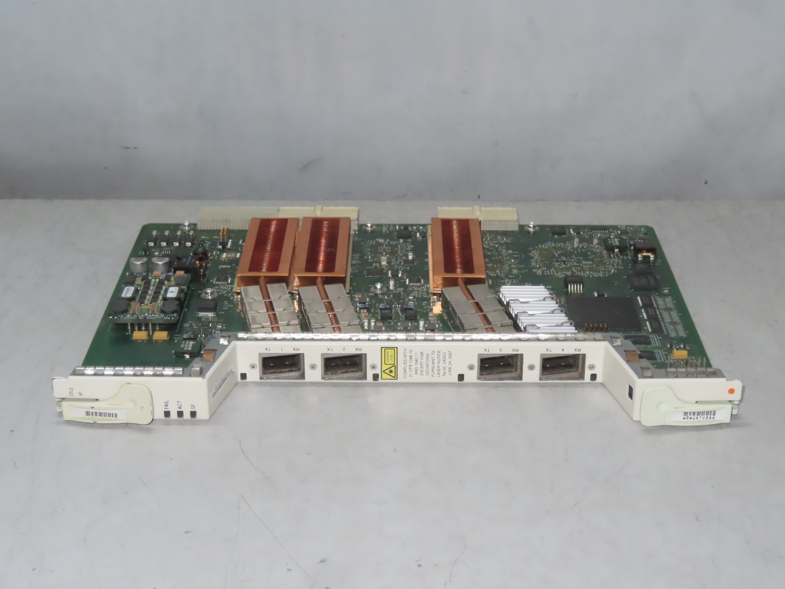 Cisco 15454-OTU2-XP 4-Port XFP-Based 10-gigabit XPonder Card Cisco ONS 15454