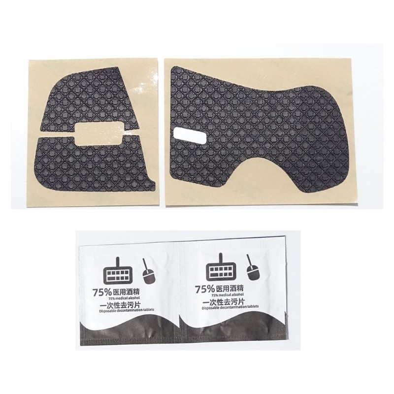 DIY Handmade NonSlip Sweat Resistant Mouse Skin Skates for 4 Mouse