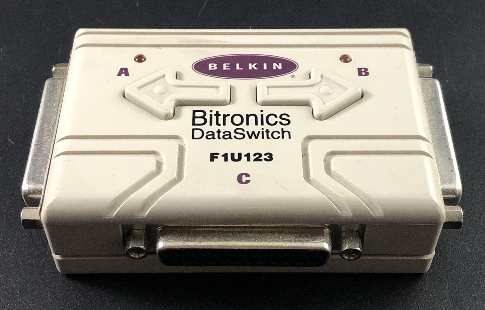 Belkin Bitronics DataSwitch F1U123 Parallel D-25 Connections Al.3