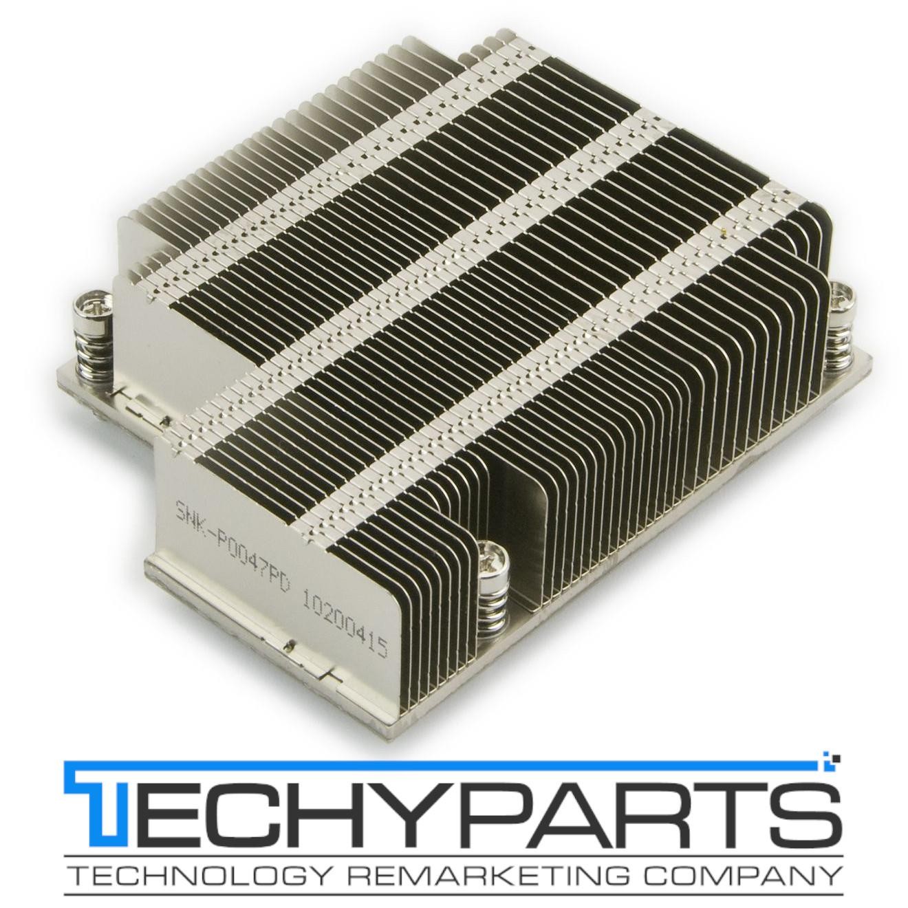 Supermicro 1U Passive CPU Heat Sink Socket LGA2011 Square ILM (SNK-P0047PD)