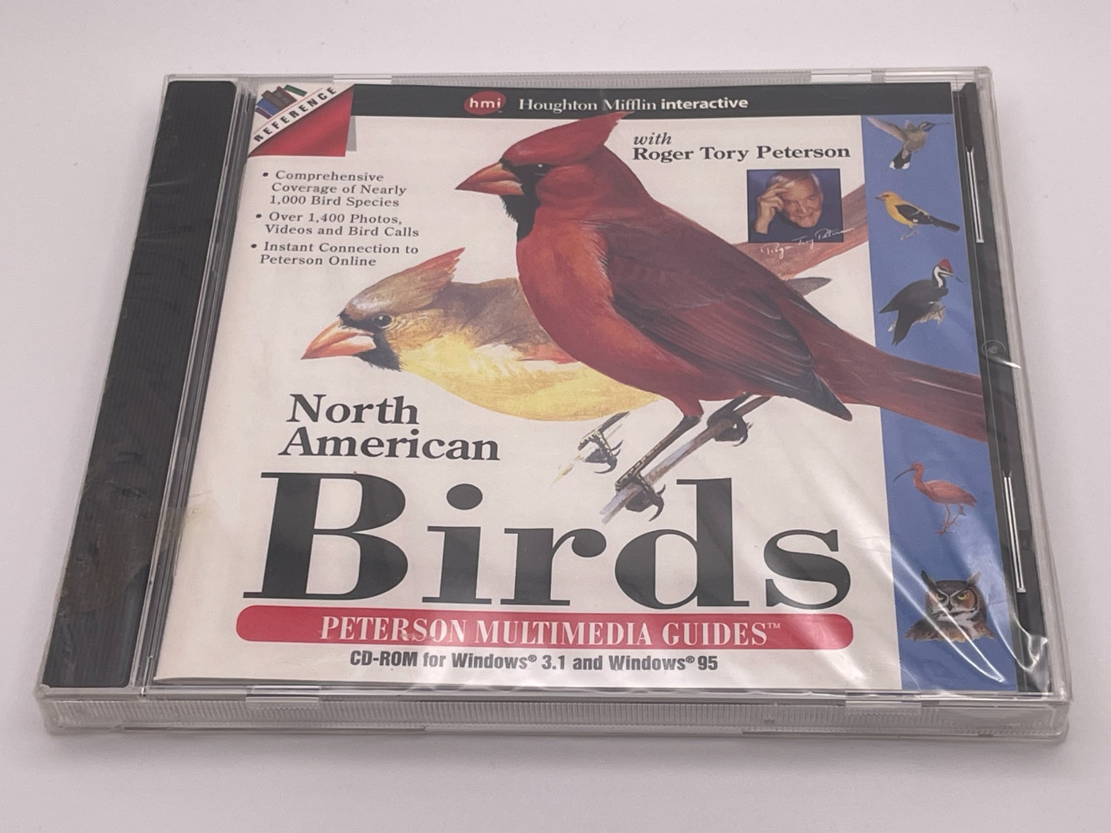North American Birds Peterson Multimedia Guides PC CD-Rom for Windows 3.1