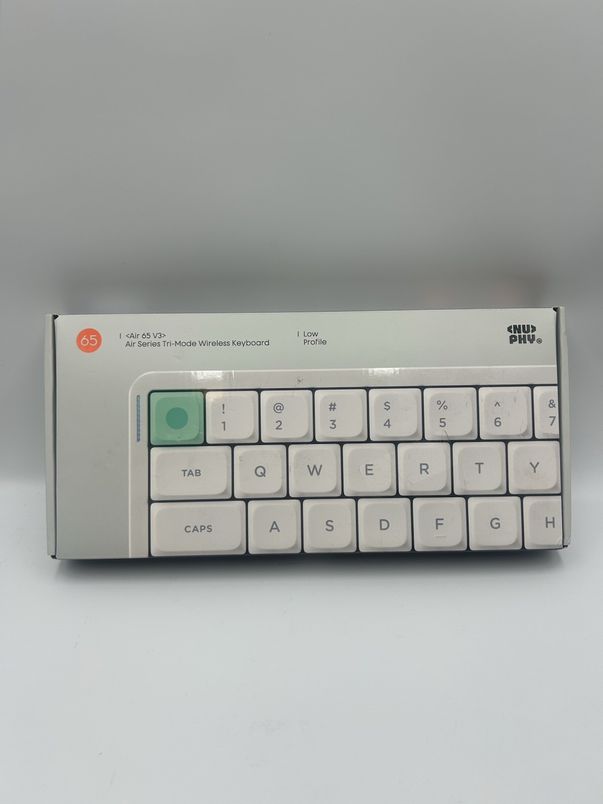 NuPhy Air 65 V3 Low Profile Mechanical Keyboard- Blush Nano Switches