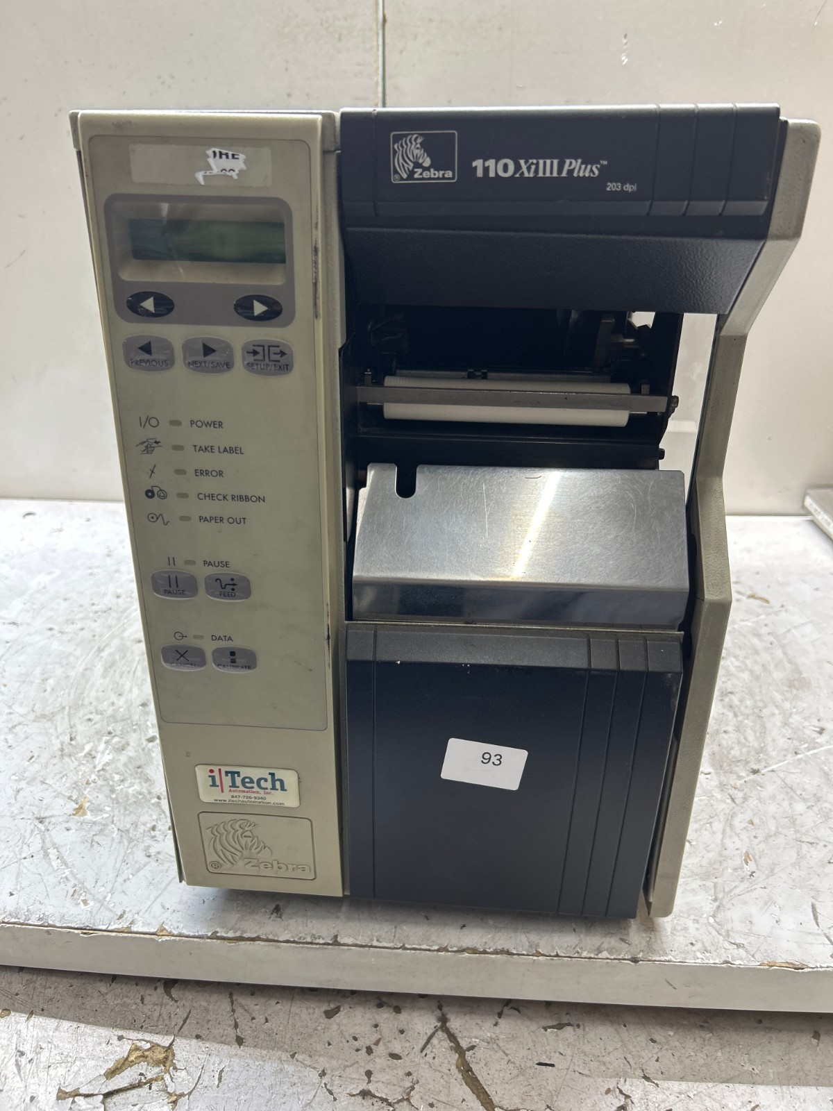 Zebra 110xiiii Plus