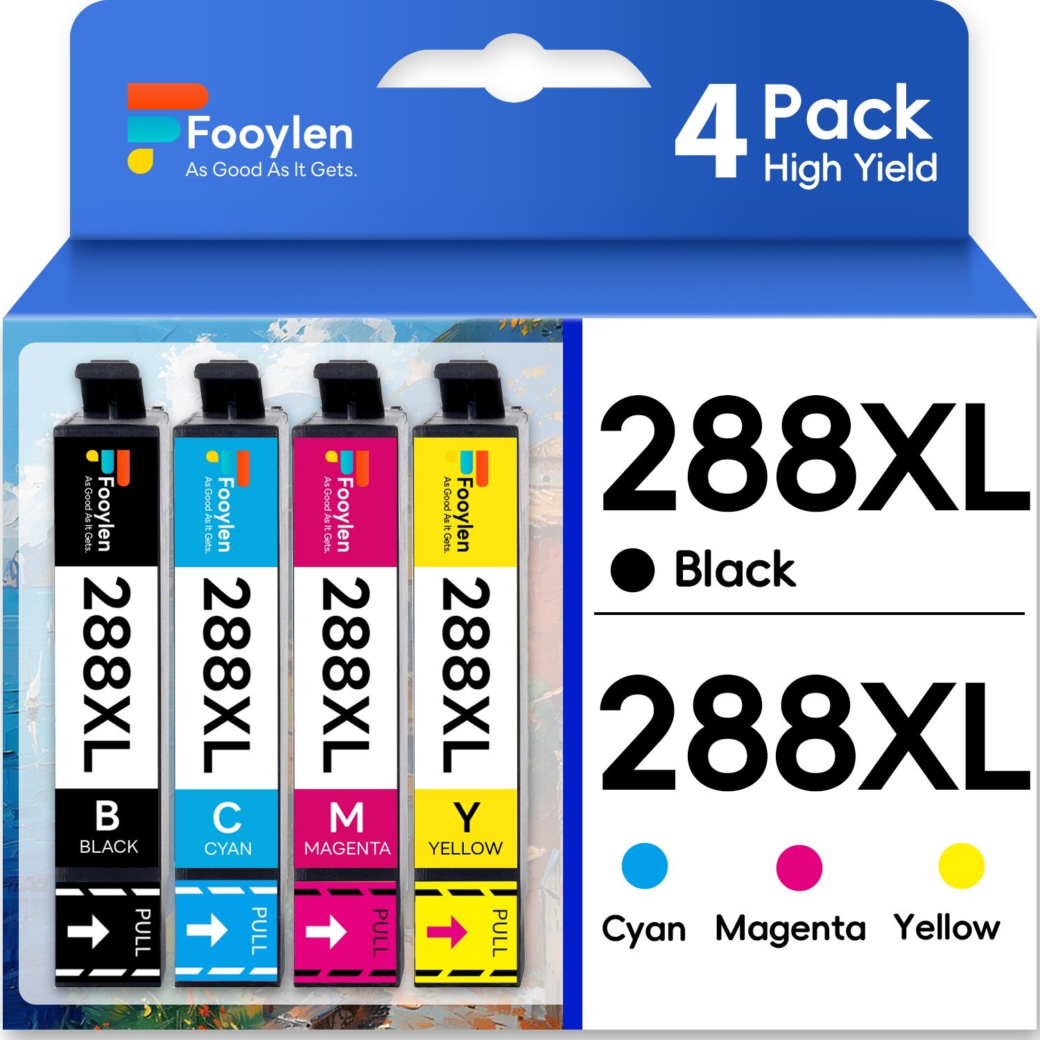 4PK Compatible With 288XL Ink For Epson Expression Home XP-340 XP-430 XP-440 446