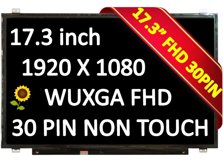 ASUS Rog GL702 GL702V GL702VM LED LCD Screen for 17.3" eDP FHD 1080p Display