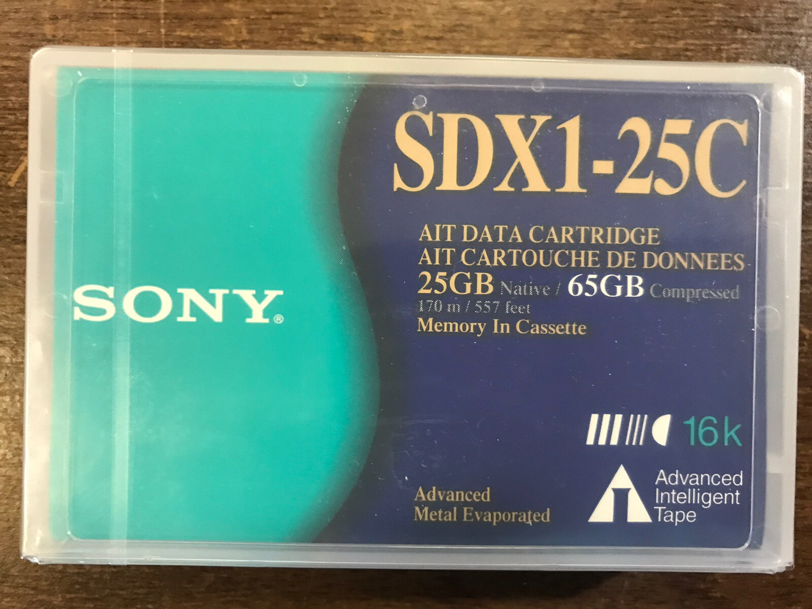 Sony SDX1-25C - Advanced Intelligent Tape Data Cartridge NEW SEALED