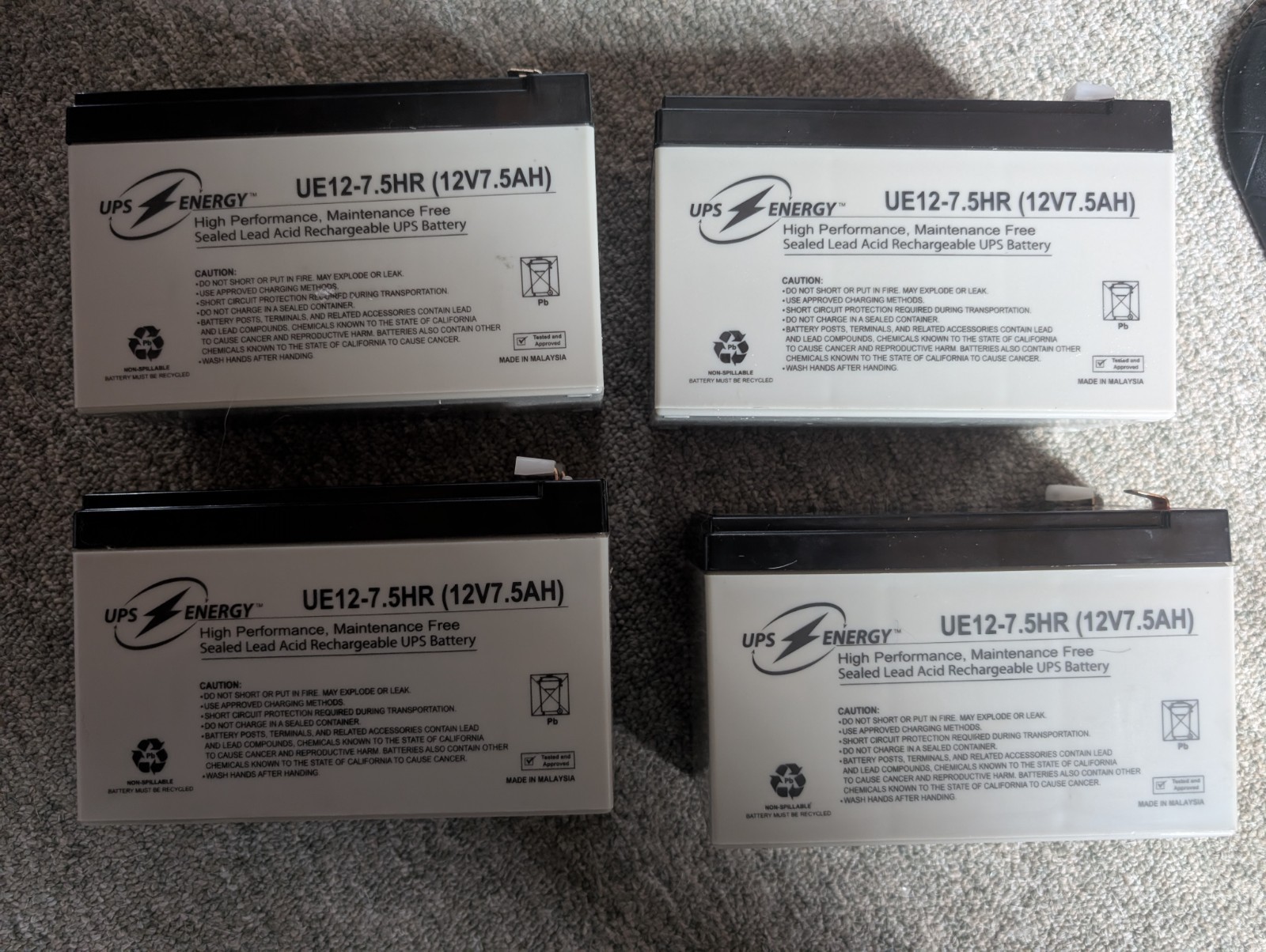 CyberPower RB1270X4E - Open Box Compatible Replacement Battery Kit