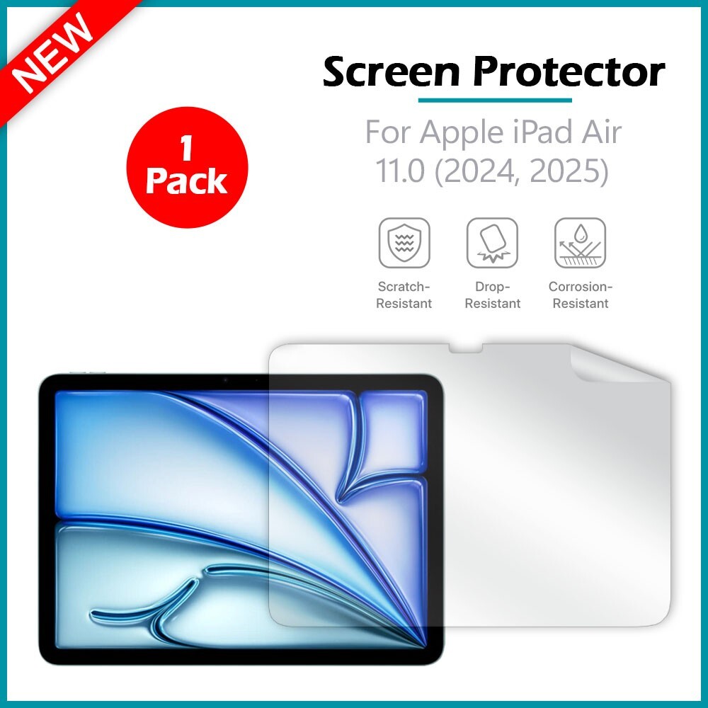 B2G1 FREE LCD Ultra Clear HD Screen Protector for Apple iPad Air 11.0 (2025)