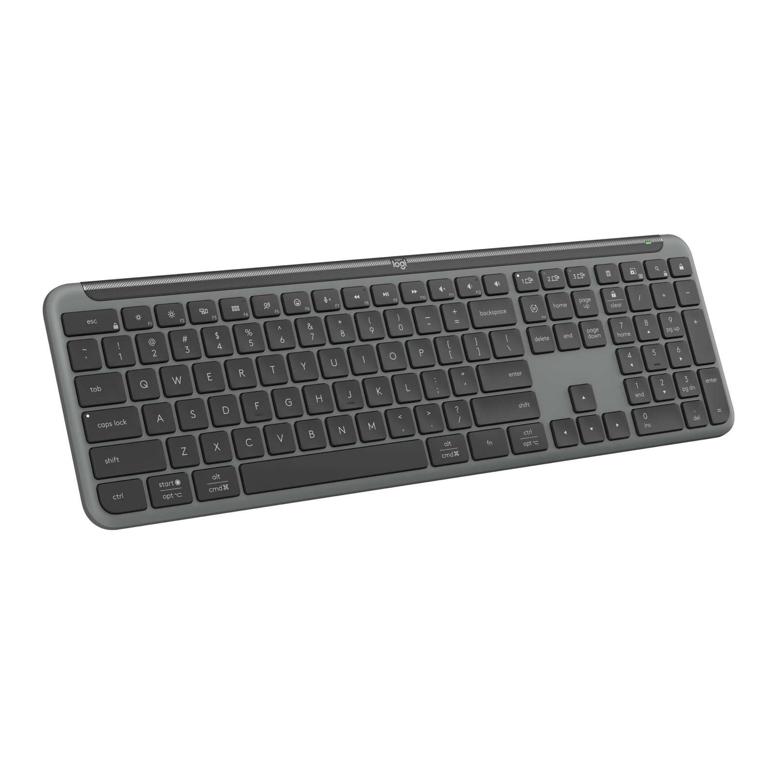 Logitech Signature Slim Wireless Keyboard Mouse Set Switch Between Devices