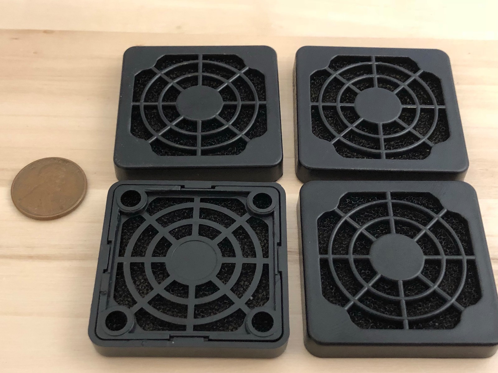 4 Pieces 40mm filter dust cover proof DC 4cm Cooling Heatsink guard Fan Fans C28