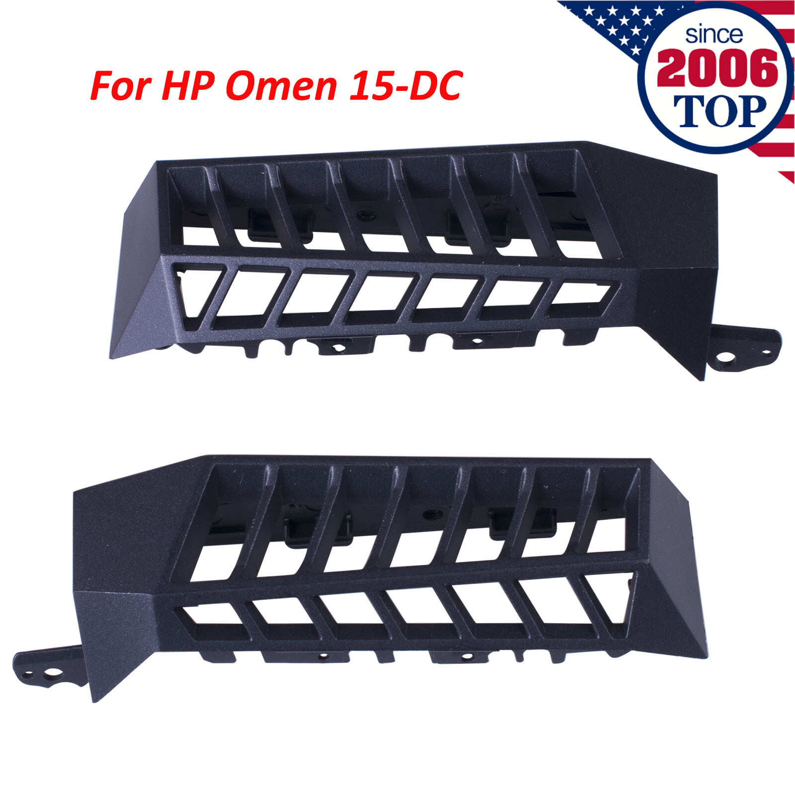 New Left or Right or L&R Set Hinge Fan Shaft Cover Cap for HP Omen 15-DC US