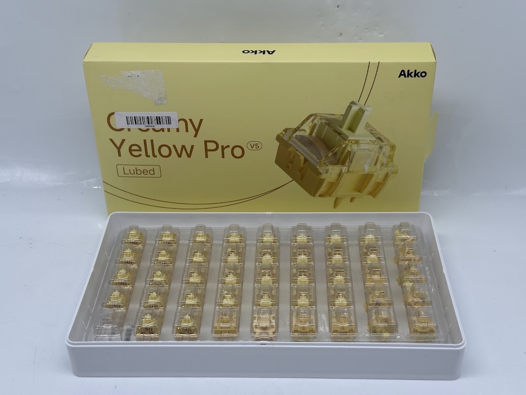 Akko V5 Creamy Yellow Pro Switches