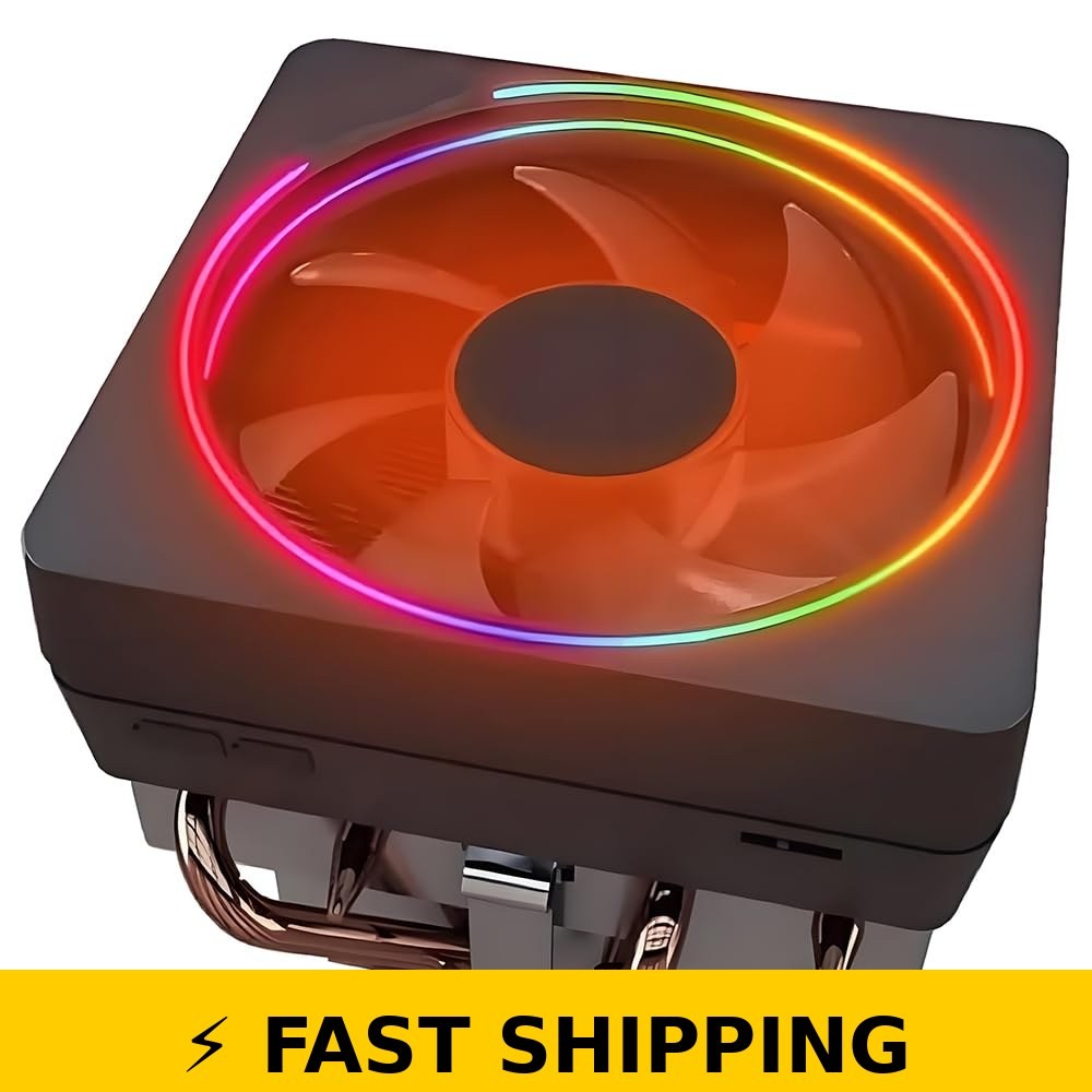 WSHAITE Wraith Prism Cooler for AMD Ryzen | 95mm RGB Fan