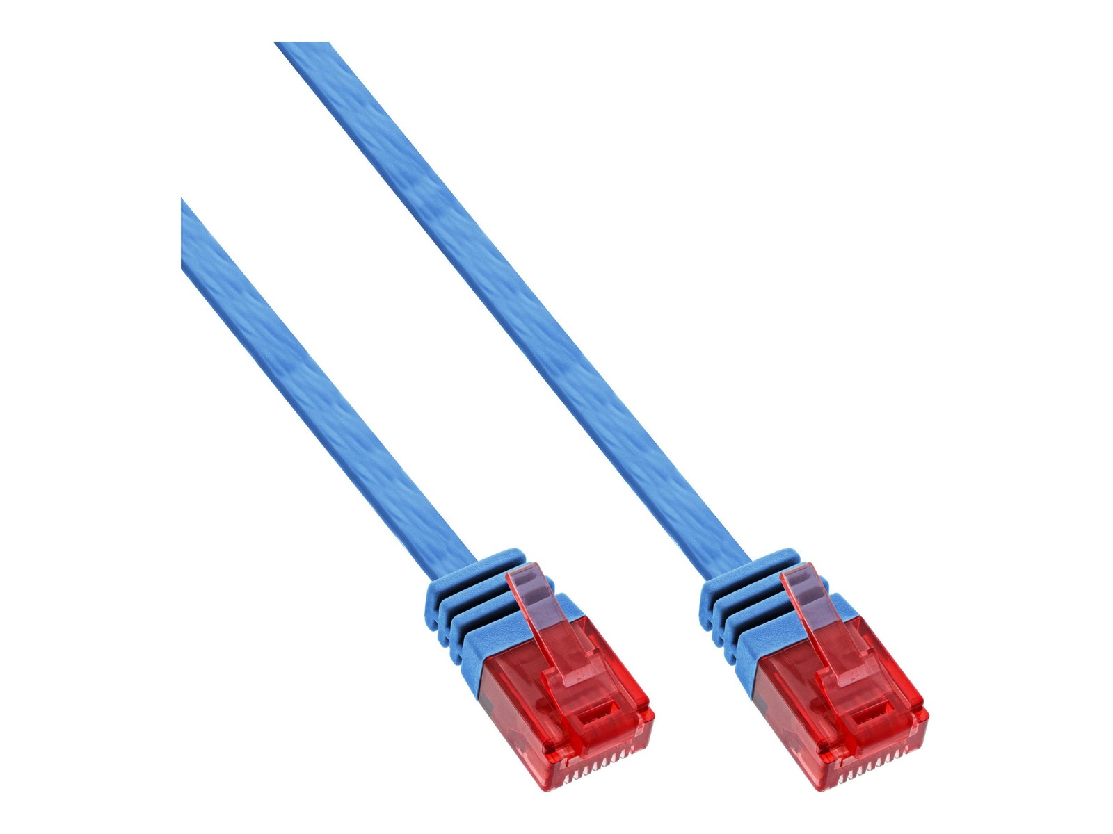 InLine Lan Slim U/UTP Cat.6 Blue 10m 10m Rj-45 Copper Wire Patch Cable 71600B