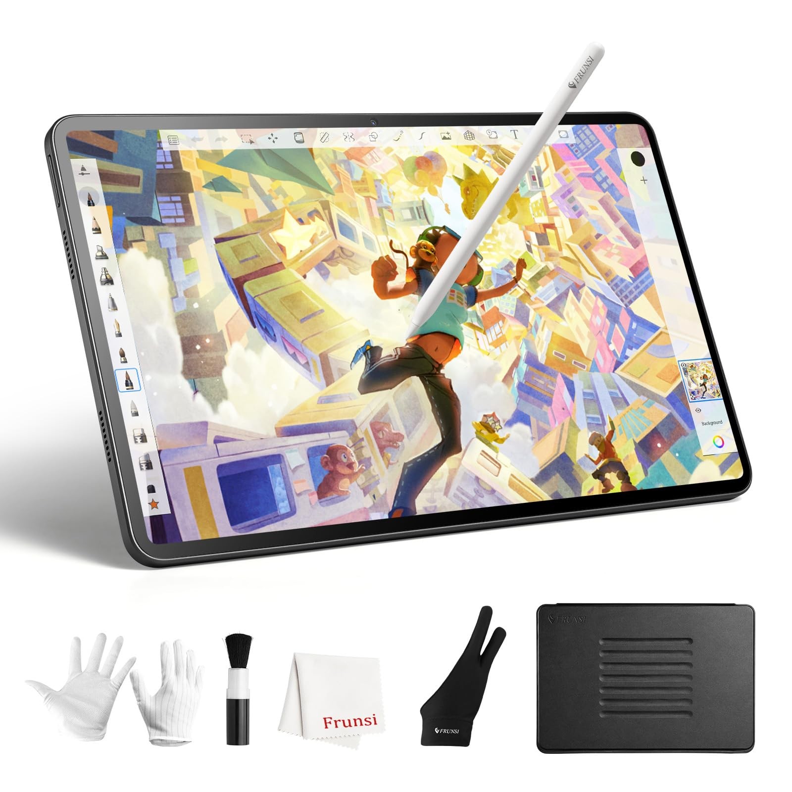 RubensTab T12 Standalone Drawing Tablet No Computer Needed,12 inch FHD 12