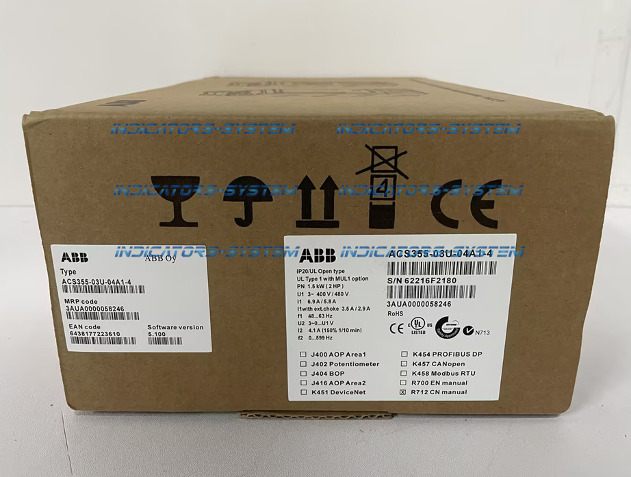 1PCS NEW ABB ACS355-03U-04A1-4 Inverter Fast Shipping