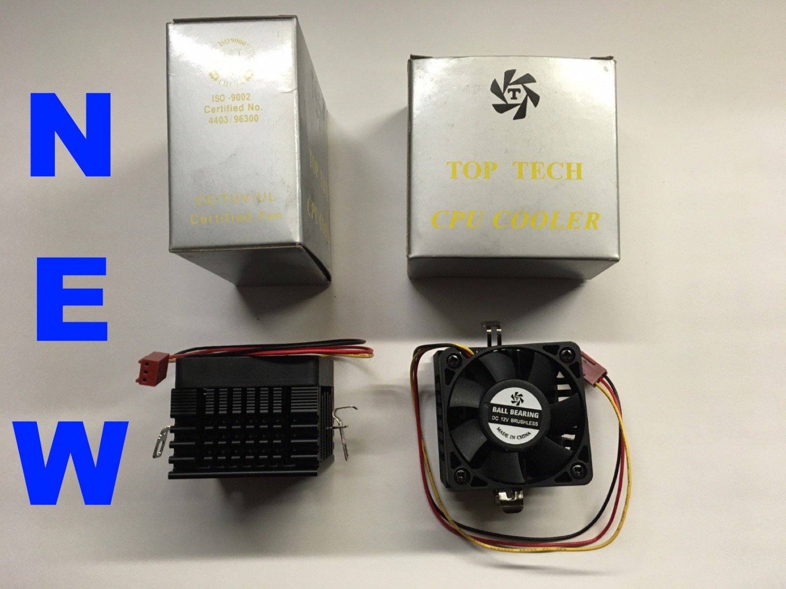 Ball Bearing Cyrix/IBM 6x86/6x86L/6x86MX/MII CPU Cooling/Fan/Heatsink/Heat Sink