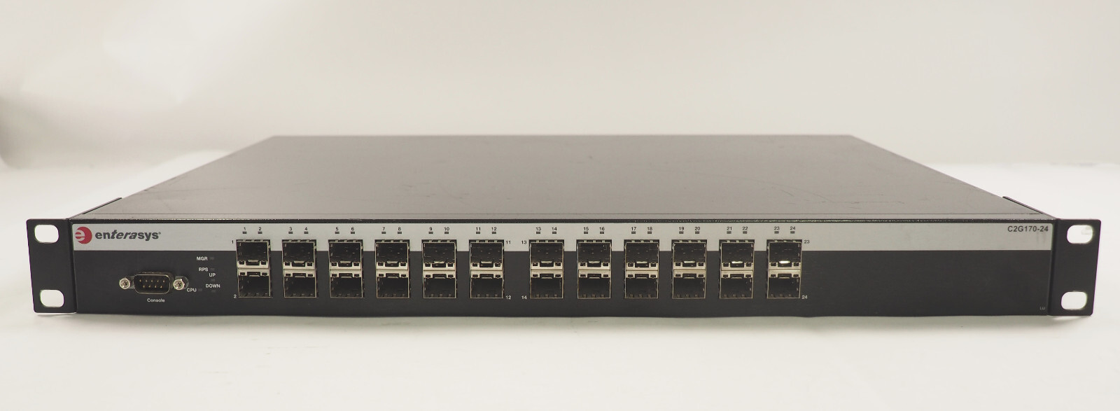 ENTERASYS C2G170-24 C2G170-24-RH P0973BL 24-Port GIG Switch