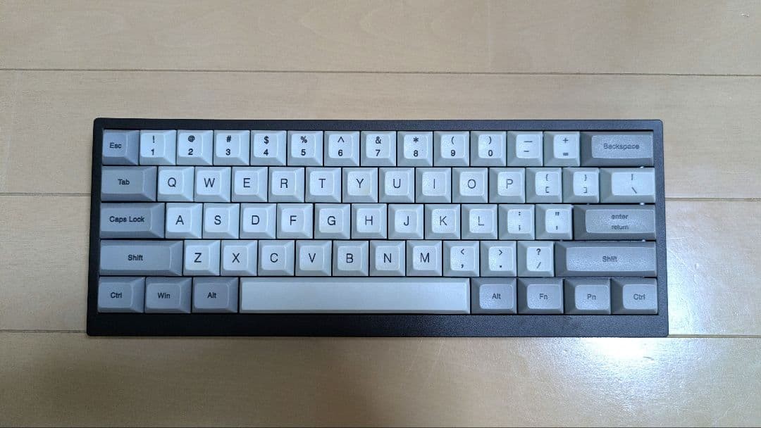 Vortex Tab60 Wireless JP 60% Cherry MX Red Mechanical Keyboard Used