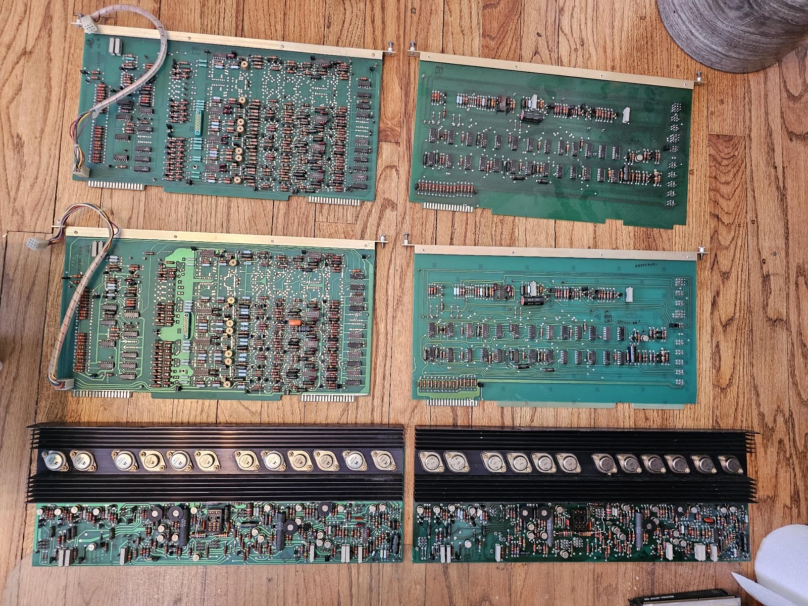 Vintage Rare Varian / GE PEC Data Pertec Mainframe Tape Controller Board Set