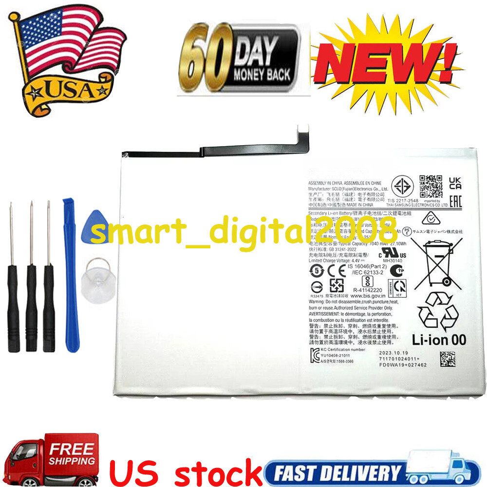 New Replacement Battery WT-S-W11 For Samsung Galaxy Tab A9 Plus 5G SM-X210 X216