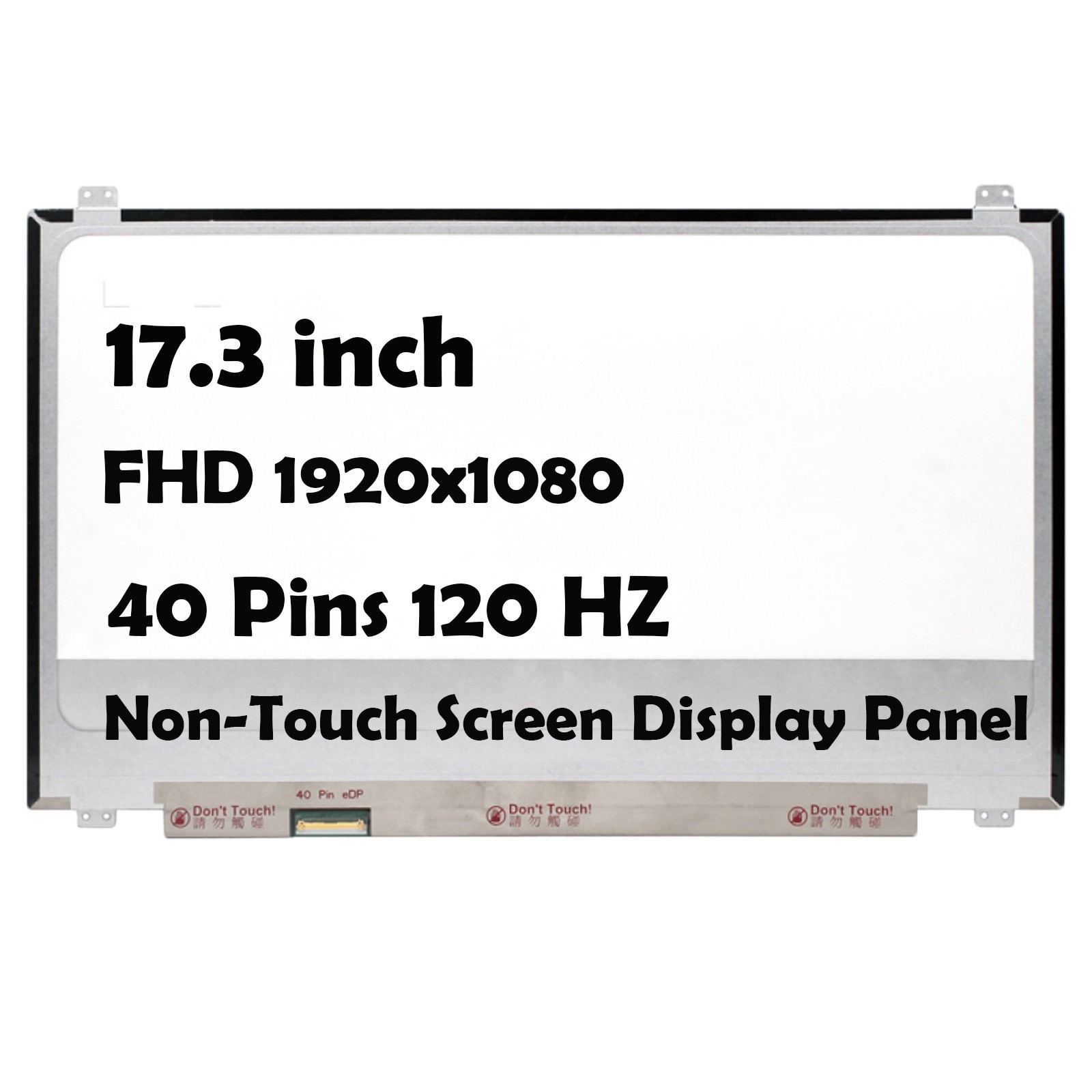 17.3" for Msi GE72VR 1920x1080 40 Pin 120HZ LCD Non-Touch Screen Display Panel