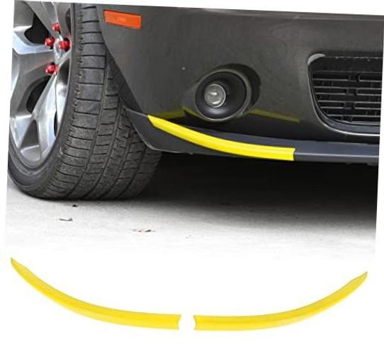 for Dodge Challenger 2015-2023 Front Bumper Lip Splitter Protector SXT Yellow