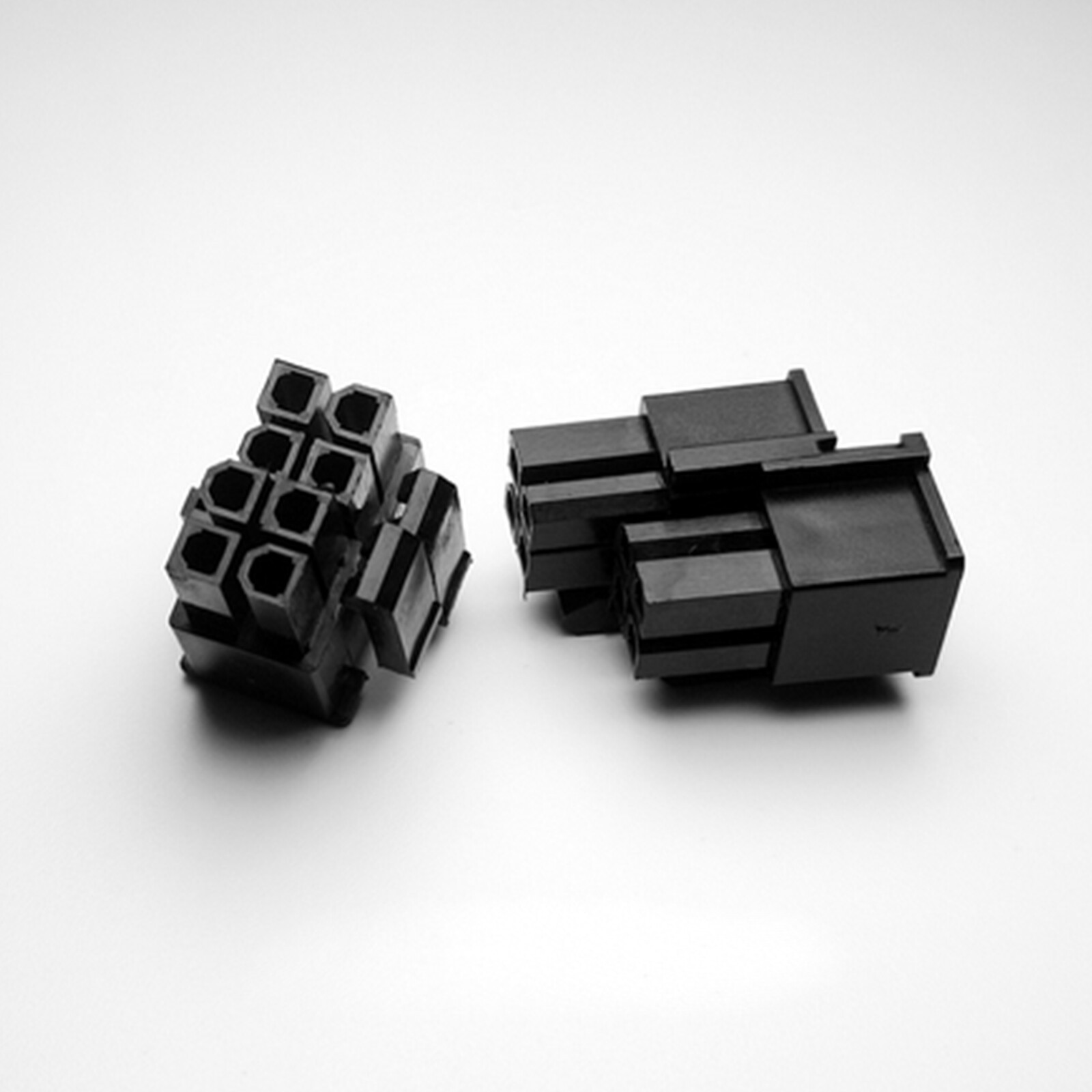 10pcs/set 8-pin 4+4Pin CPU Plastic Shell Housing for PC Computer CPU Parts