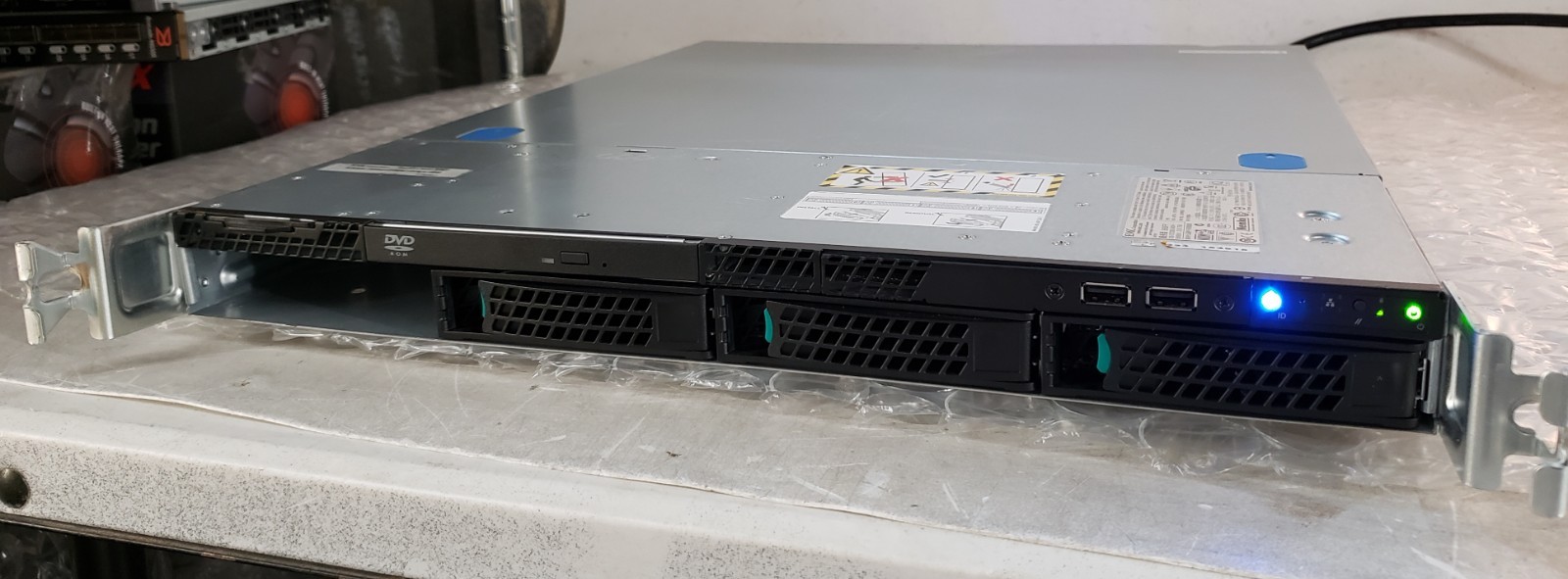 EMC SKBFP RSA Network Appliance Intel Xeon E3-1225 4x 2GB PC3 RAM w/ PSU+Adapter