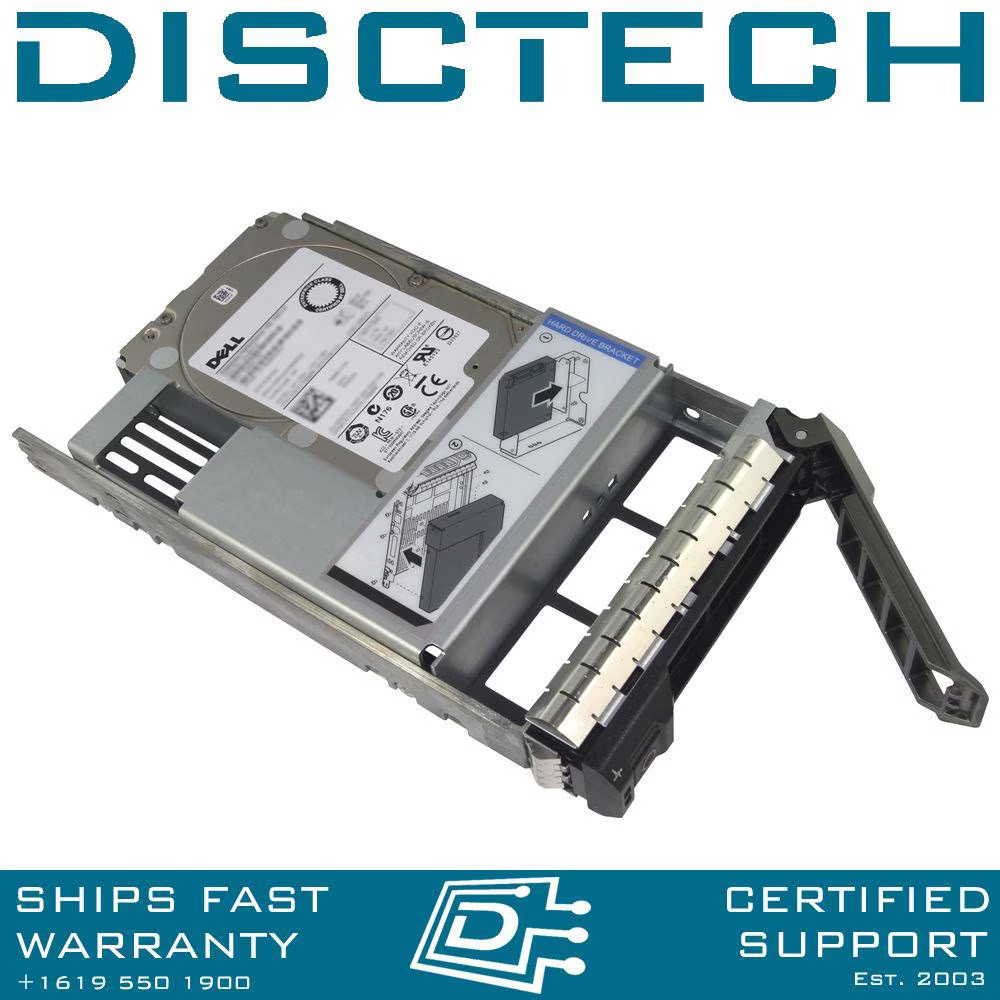 Dell 400-AJRC / HTYGX 600GB 3.5" 6Gbps 15K RPM HS SAS Hybrid HDD Kit F238F/Y004G