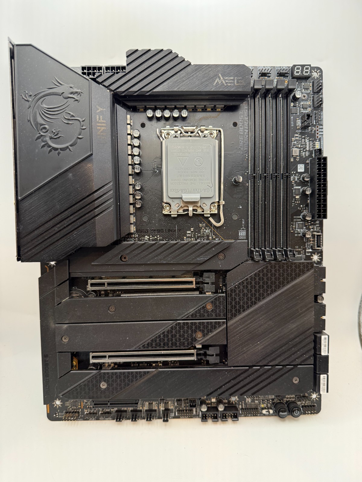 MSI MEG Z690 Unify LGA 1700, Intel Motherboard TESTED - Works Great