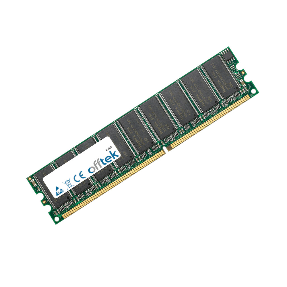 1GB RAM Memory Microstar (MSI) P1-102A2M Server (PC3200 - ECC)