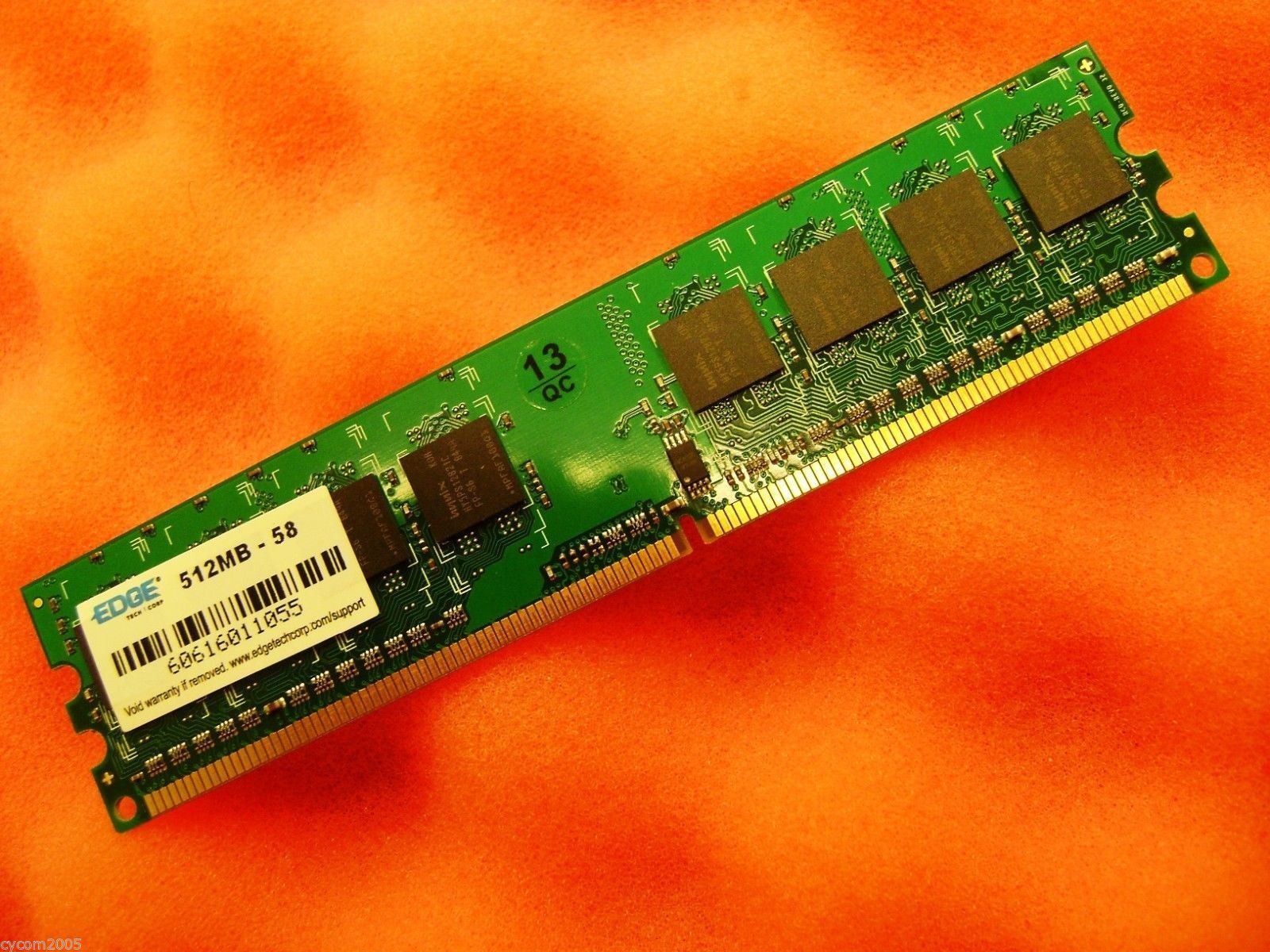 Edge Technology 512MB  DDR2 667MHZ PC2-5300 240-PIN DIMM Desktop MEMORY
