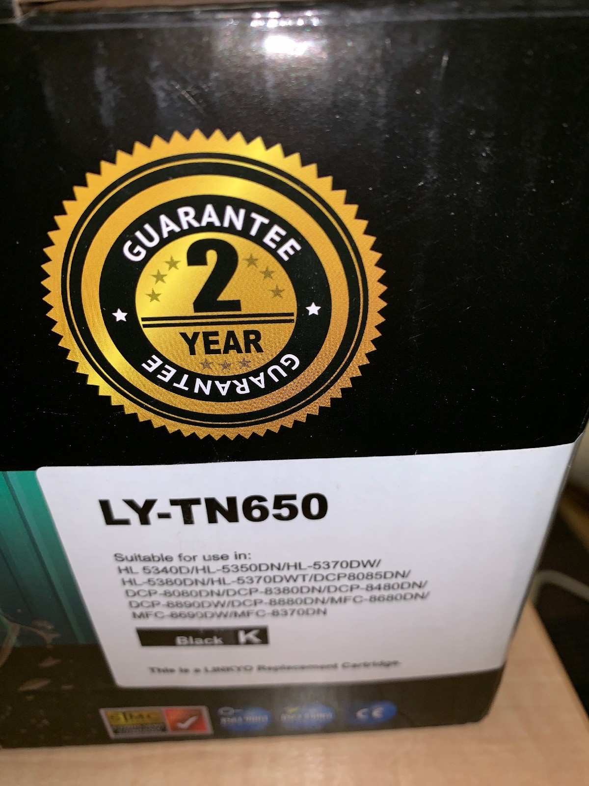 Linkyo Premium Cartridge Ly-tn650  BLACK