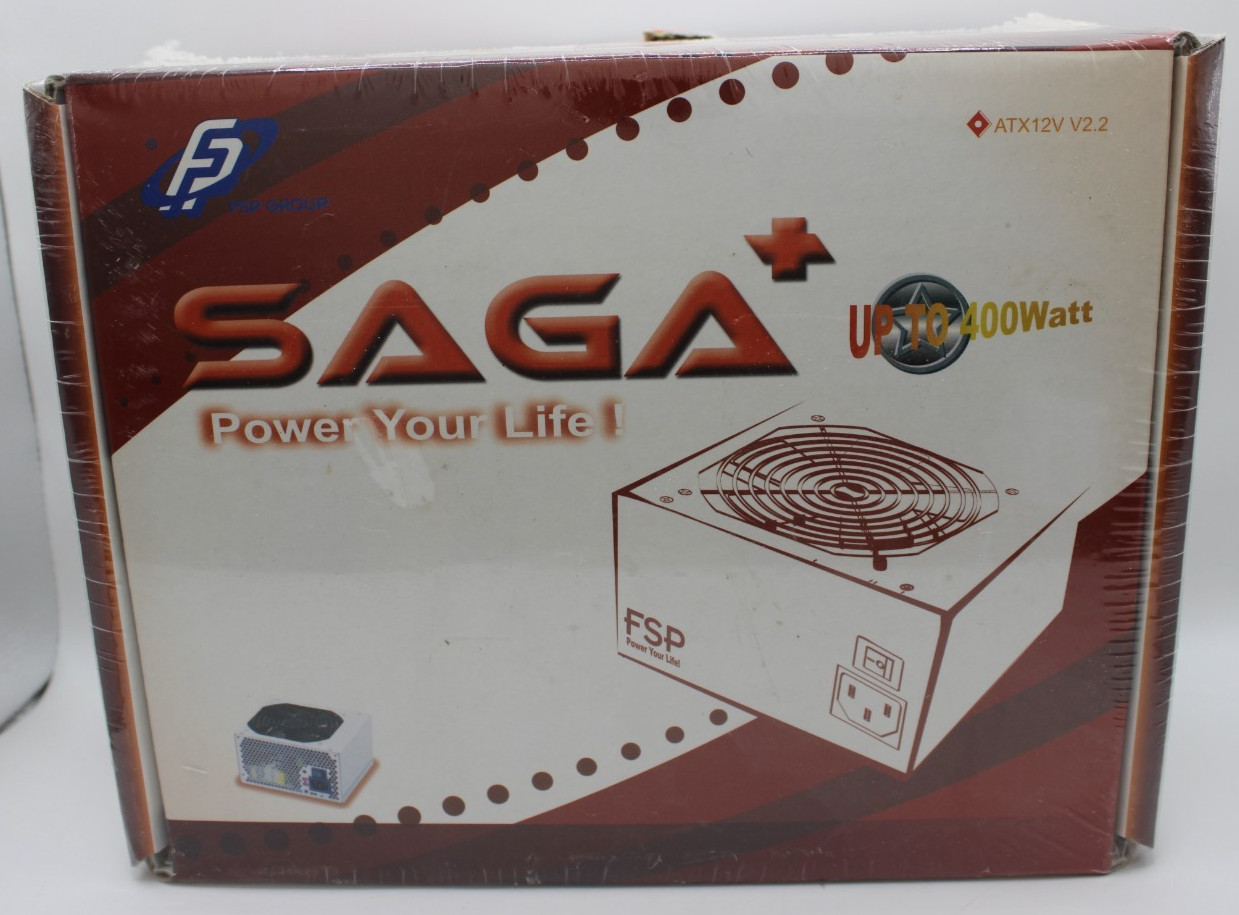 FSP Group SAGA+ 450R 400W Power Supply Unit PPA3501302 NIB Sealed