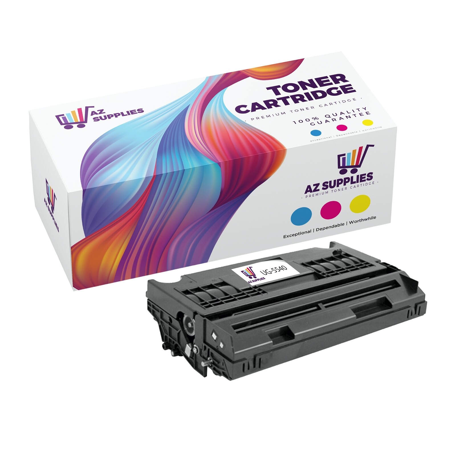 Panasonic Compatible Toner Cartridge for UG-5540 UF-7000-8000-9000 Black 1 Pack
