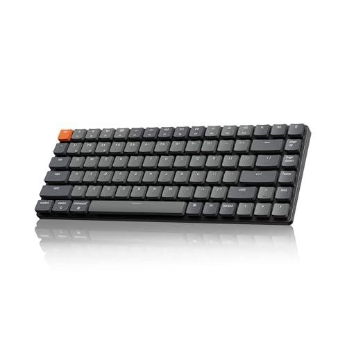 Keychron K3 Version 2, 84 Keys Ultra-Slim Wireless Bluetooth/USB Wired Mechanica