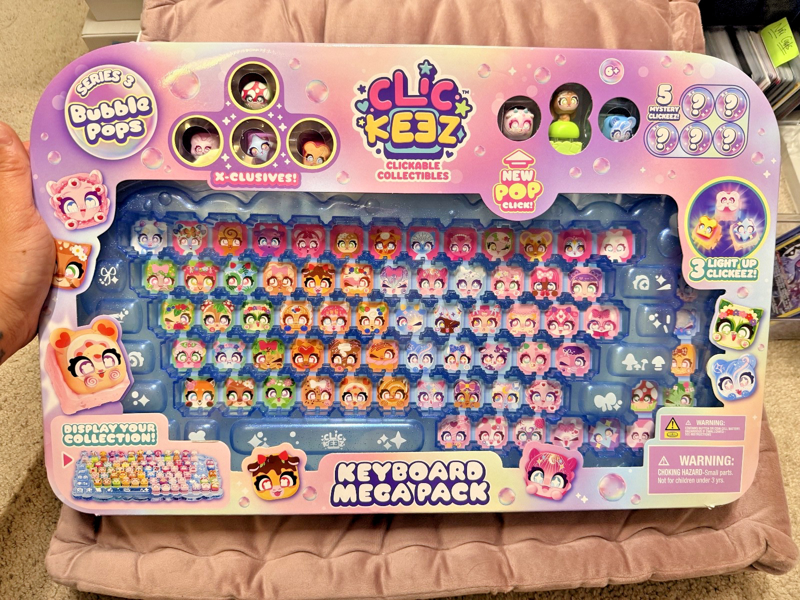 Clickeez Series 3 Keyboard Mega Pack VIRAL FIDGET BNIB