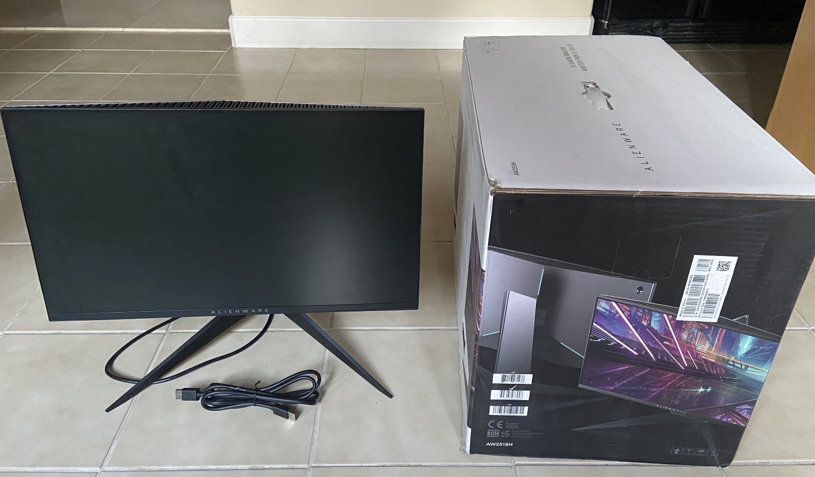 Alienware AW2518H 24.5" LCD Gaming Monitor 240Hz 1ms 1920x1080 Black/Gray