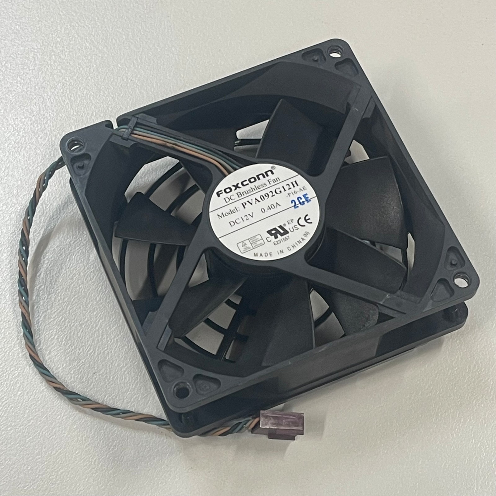 Genuine HP Compaq Pro 6300 MT 92mm DC Case Fan PVA092G12H-P16-AE 636922-001
