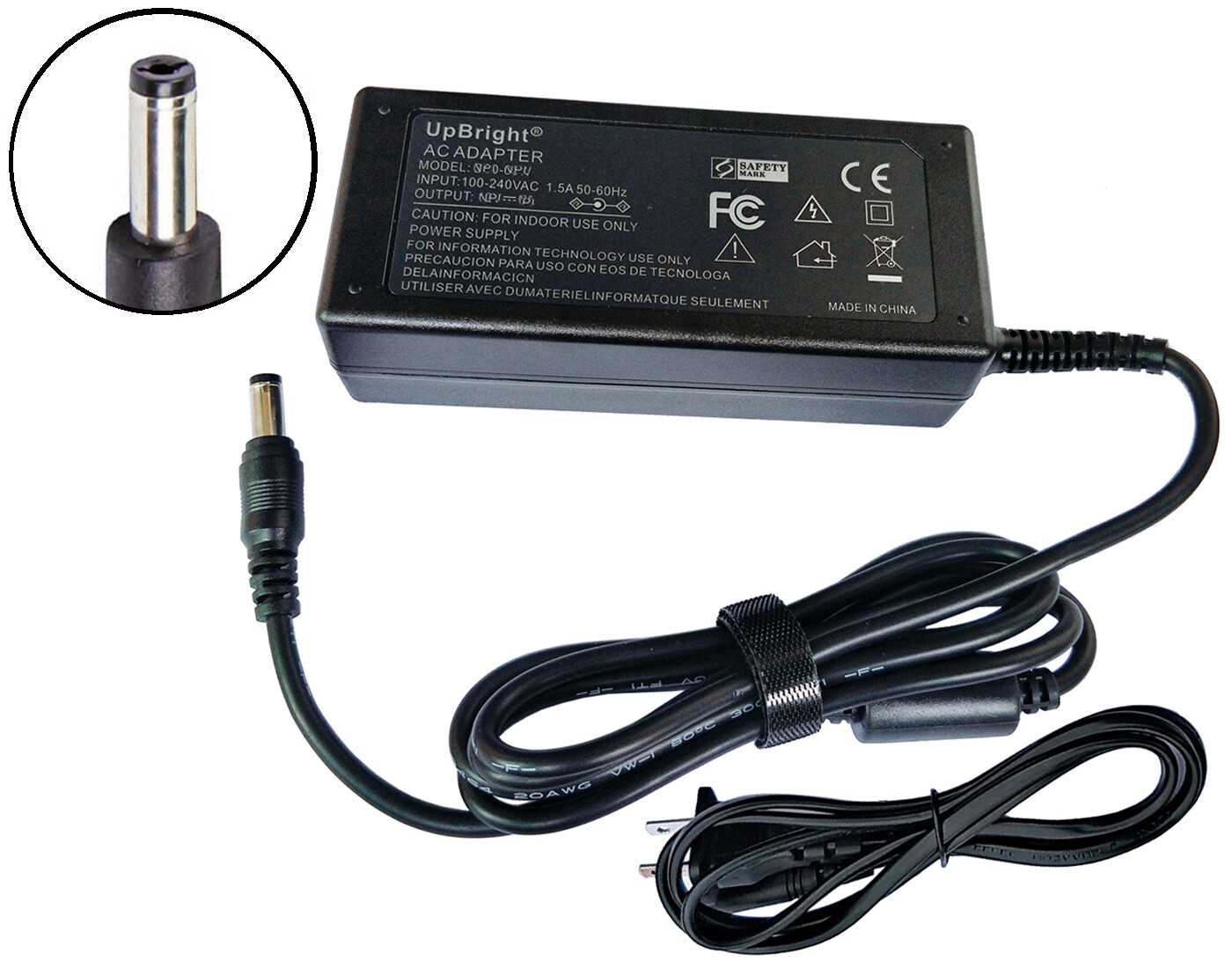 19V AC Adapter For Xplore X Slate XC6 or D10 B10 Fully Rugged Tablet PC Charger