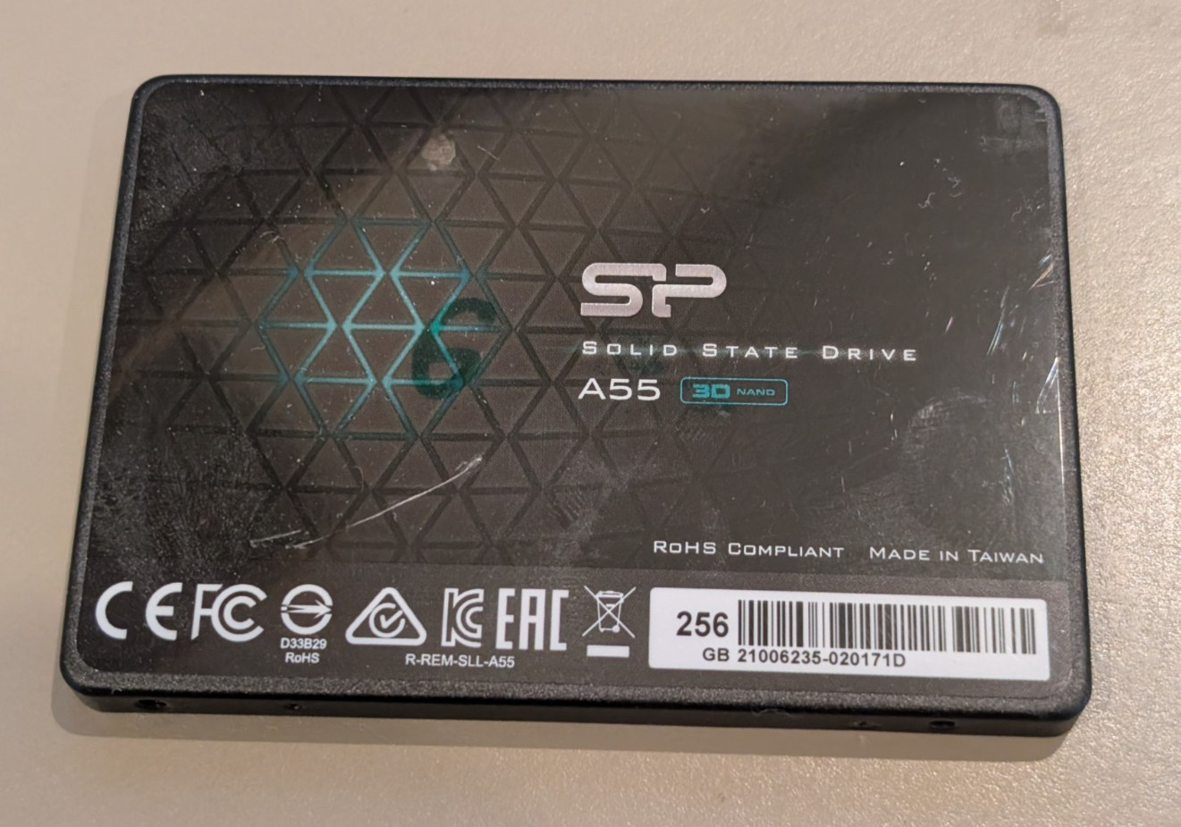 Silicon Power SP A55 256GB SATA Solid State Drive