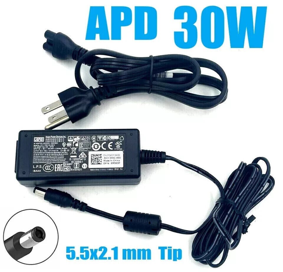 DA-30E12 M56DP APD 30W FOR NAS SYNOLOGY 12V 2.5A POWER AC ADAPTER GENUINE