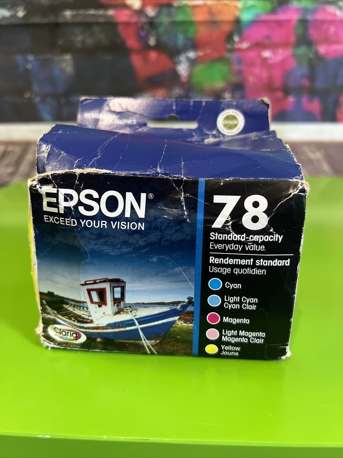 Epson  78 Standard Capacity Ink Cartridges EXP 06/2016 5 Pack Genuine T078920