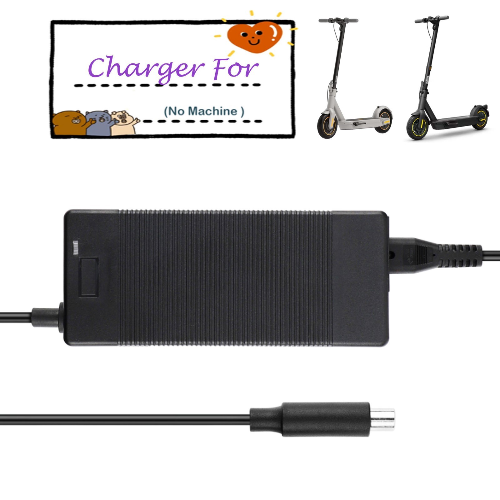 42V 2A AC Adapter Charger For Segway Ninebot MAX G30L G30LP G30P Power Supply