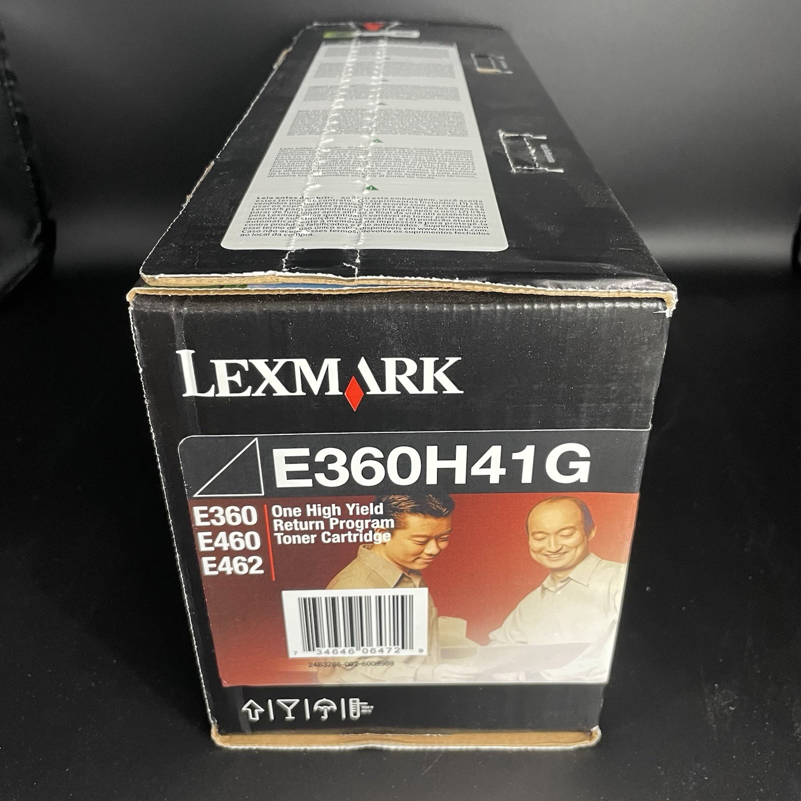 Lexmark E360H41G Black Toner Cartridge for Lexmark E460 / E462 / E360 Series